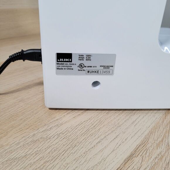 Juki Sewing Machine HZL-70HW-A Quilting Computerized Auto Needle Threader Case - Picture 6 of 12